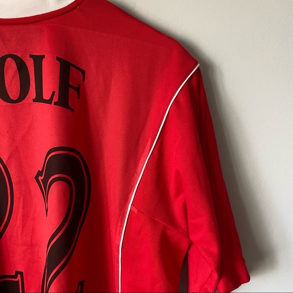 men’s smash bros red soccer jersey - medium - Picture 8 of 13